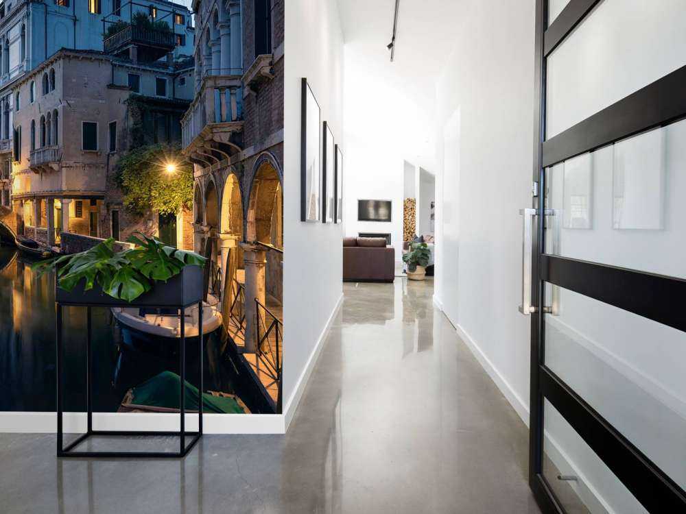 Avondglow over de Gracht