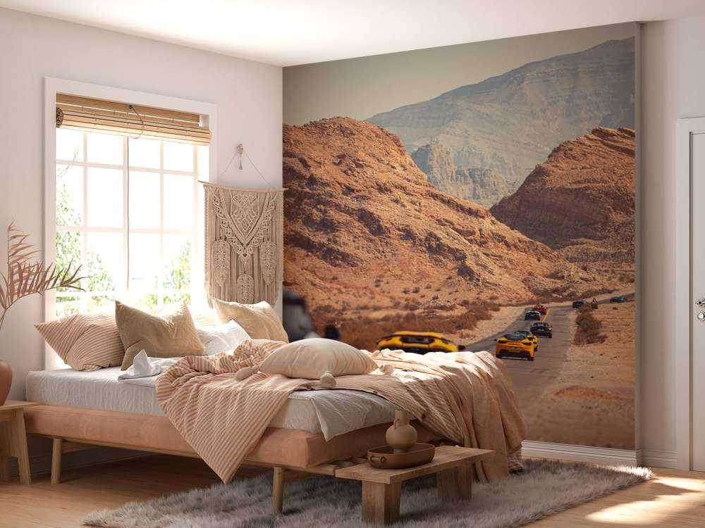 Supercars door de woestijn