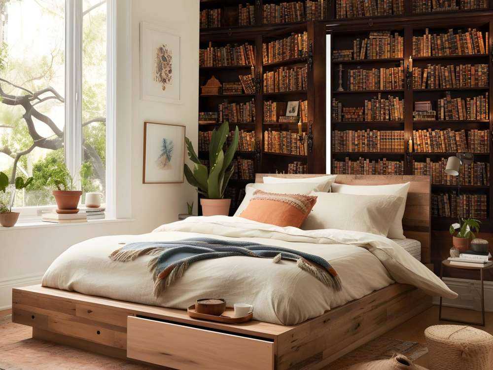 Geheime Bibliotheek met Verborgen Deur