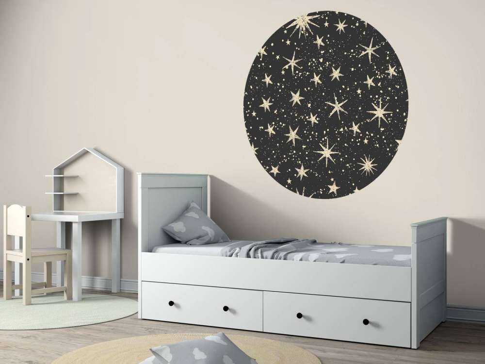 Sprankelende vintage sterrennacht