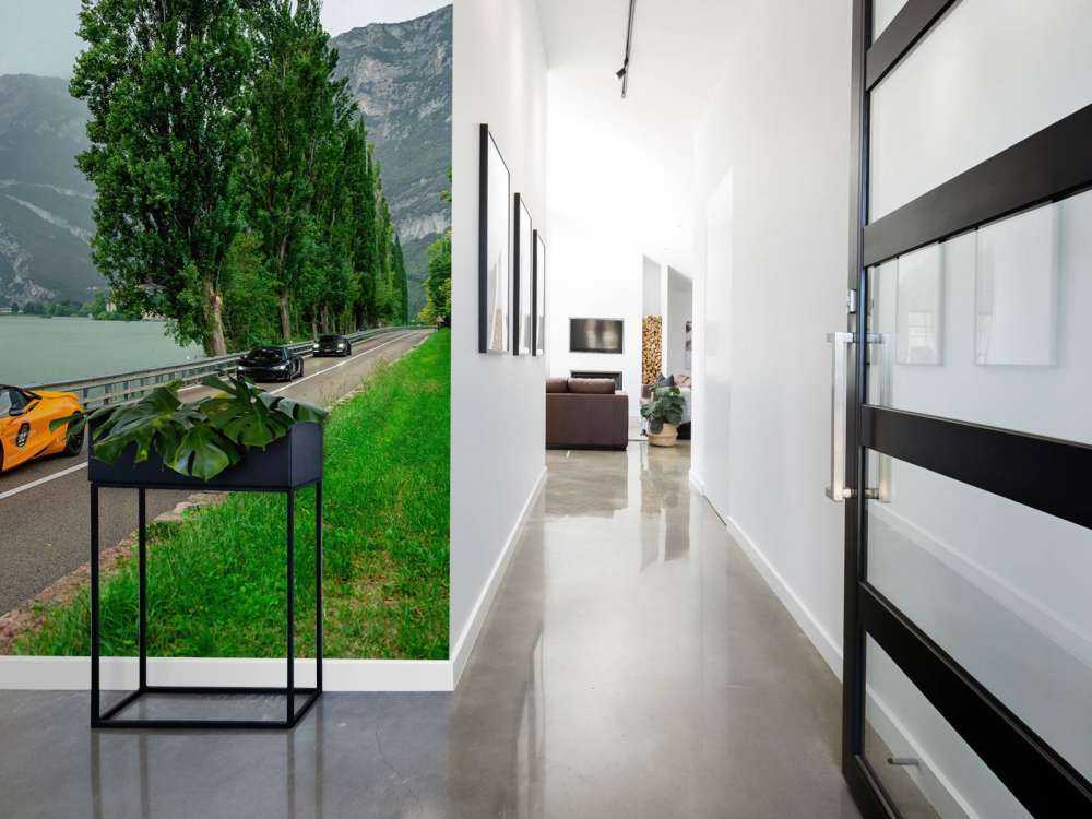 Alpenrit langs het meer