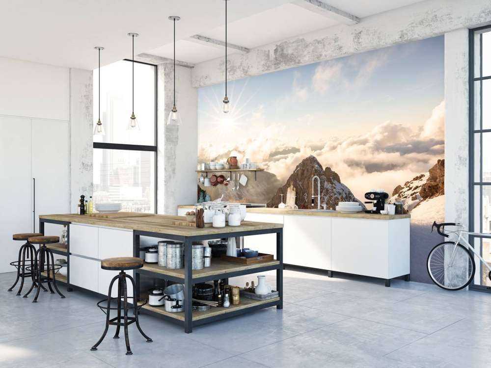 Heldere Zon Boven Winterberg