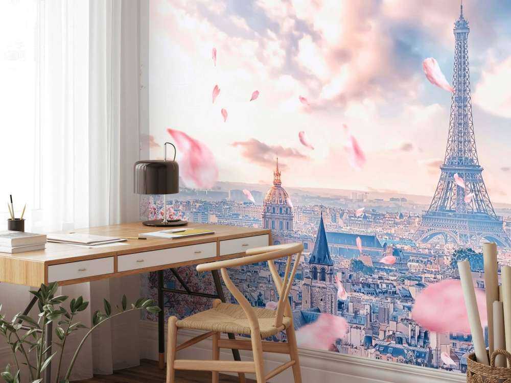 Parijs in lente vol bloesem