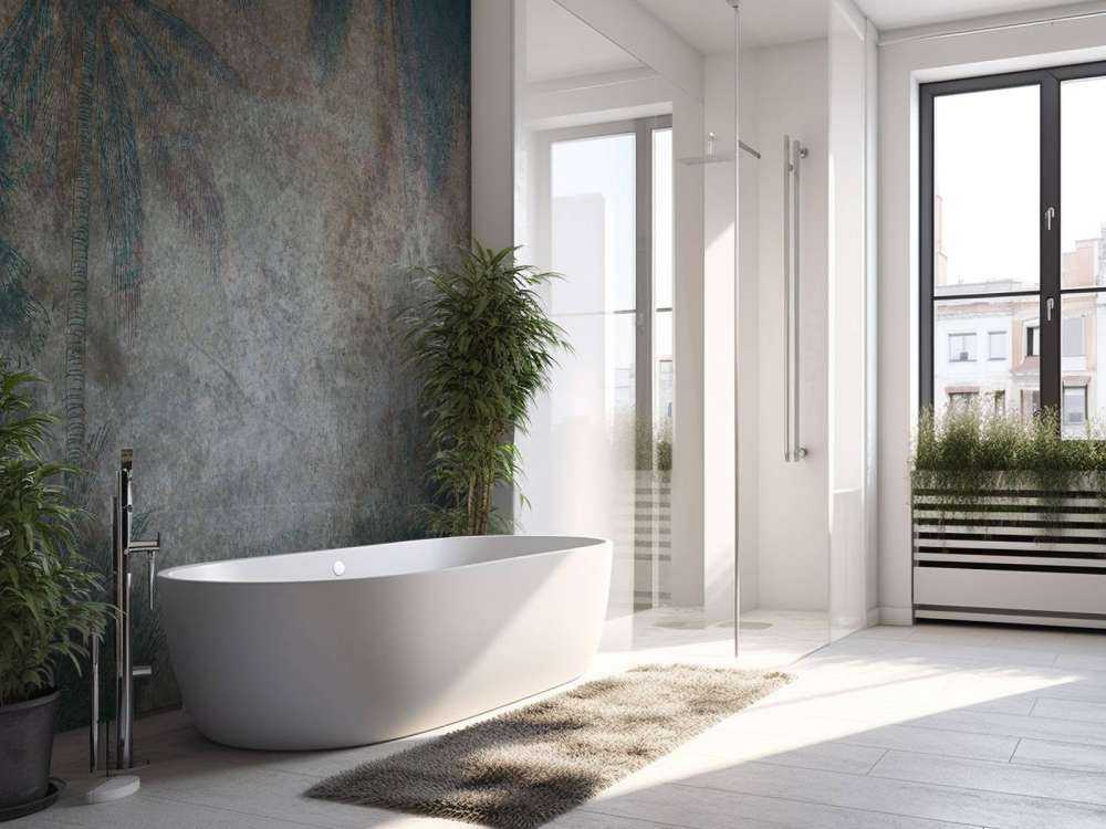 Berglandschap in ochtendlicht