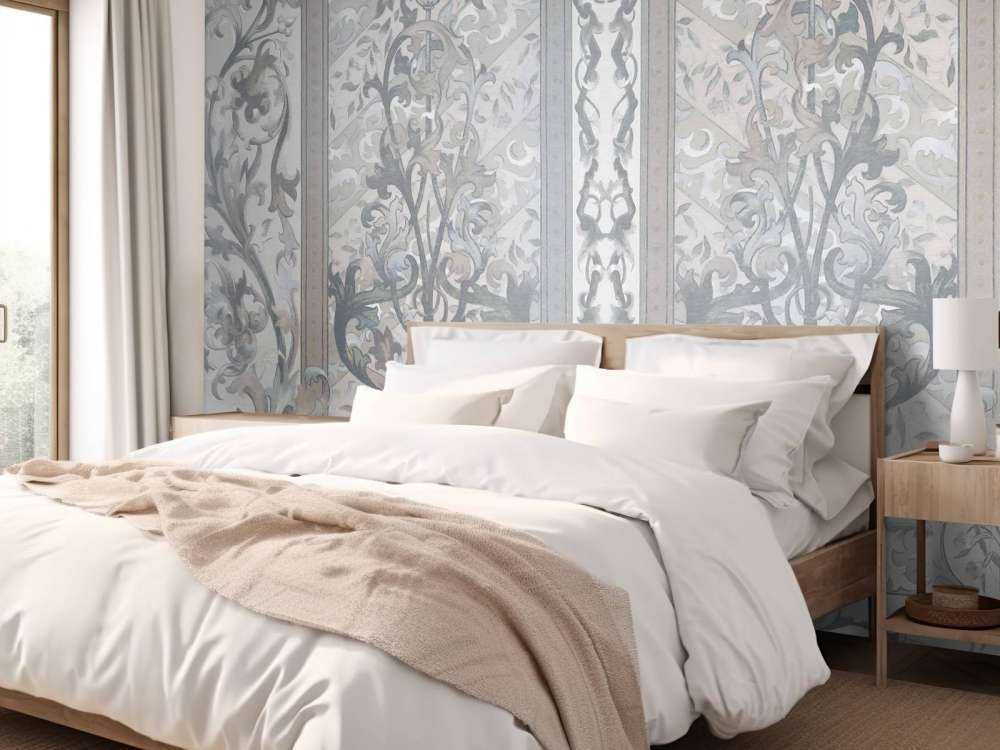 Lichte art nouveau ornamenten