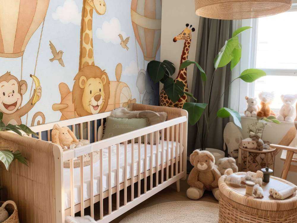 Luchtavontuur met vrolijke dieren