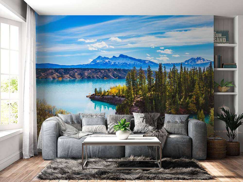 Abraham Lake in Canada