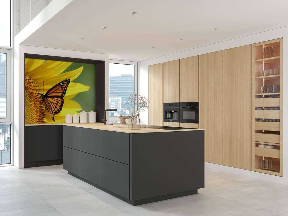 Oranje Vlinder op Zonnebloem