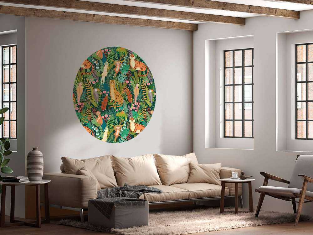 Kleurrijke dieren patroon