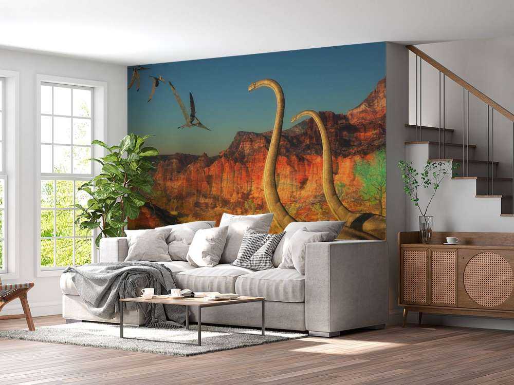 Dinosaurussen tijdens het Jura tijdperk