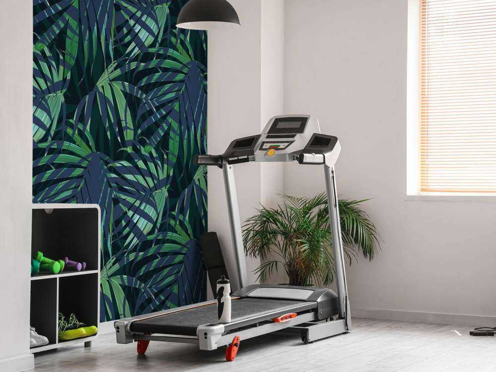 Groene palmbladeren