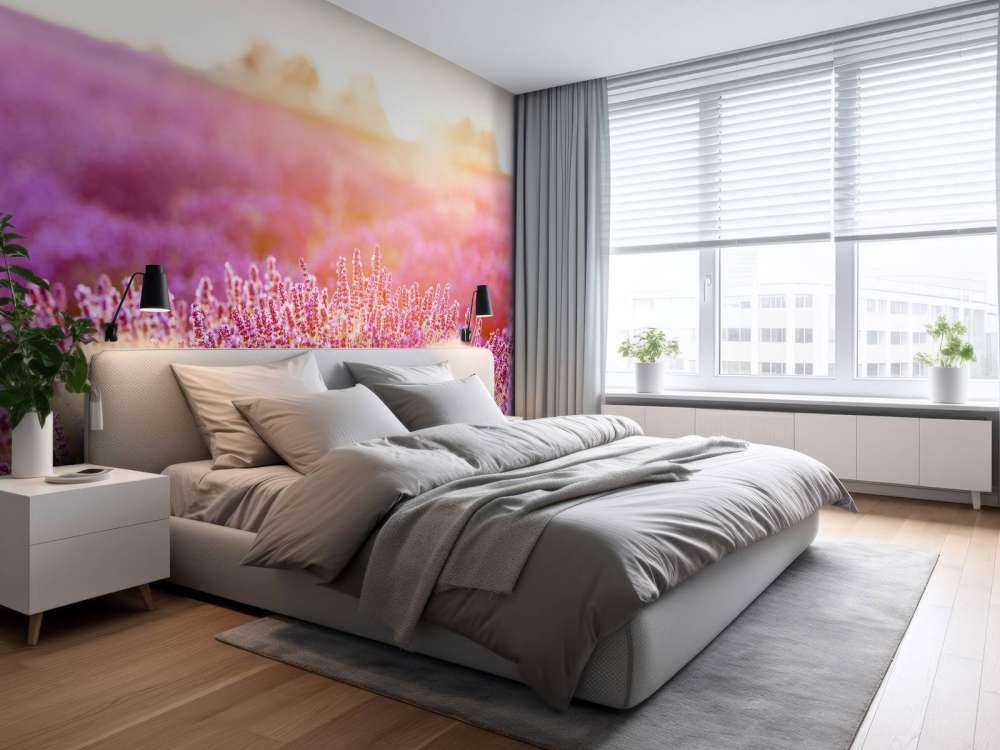 Close-up lavendel bloemen