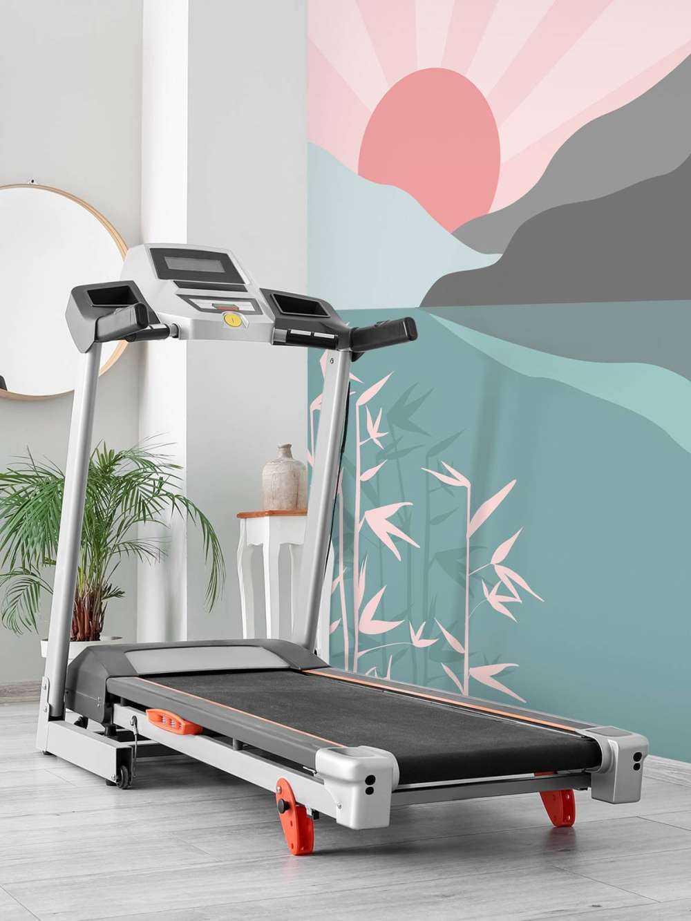 Illustratie van een mooi uitzicht