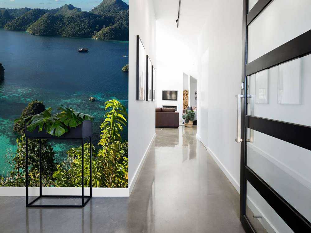 Mooi uitzicht op de zee