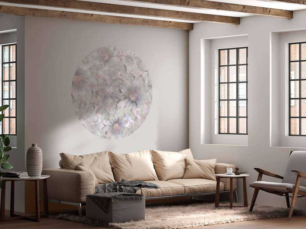 Botanical Watercolor Elegance Lilac Dawn