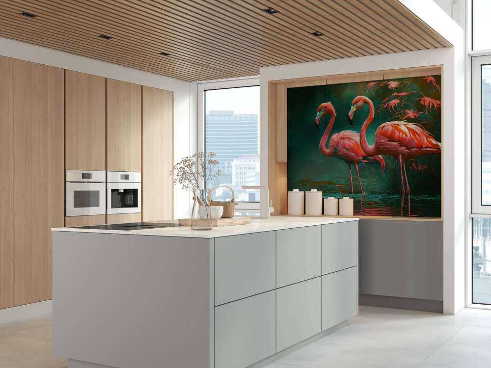 Flamingo Fluisterend Water