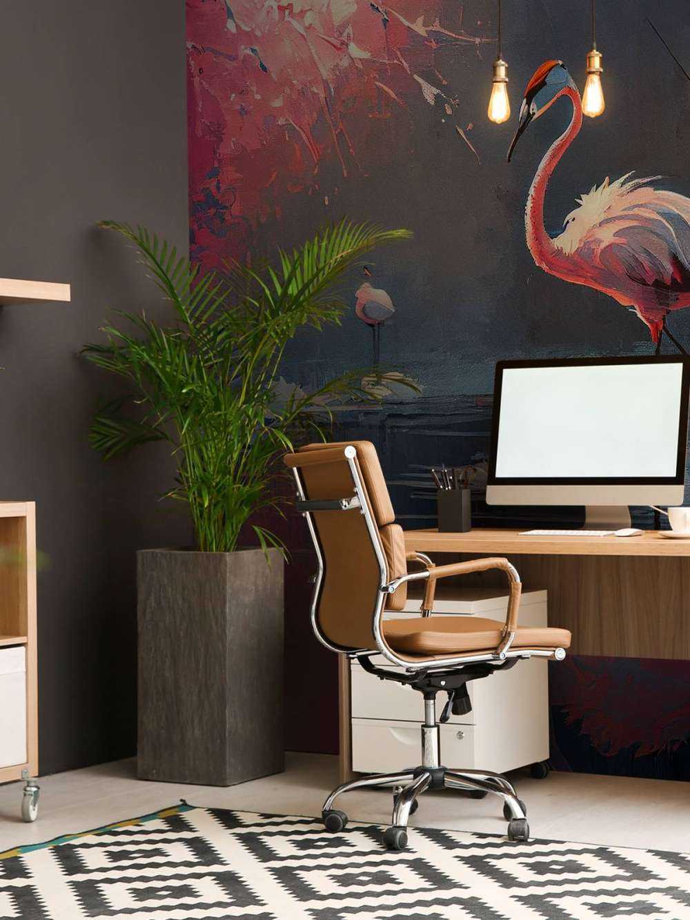 Flamingo Reflectie Symfonie