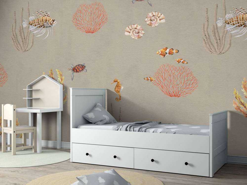 Coral Garden - Brown