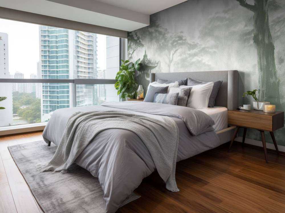 Nevelig Oosters Paviljoen, groen