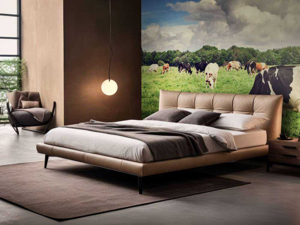 Koeien grazen in weide