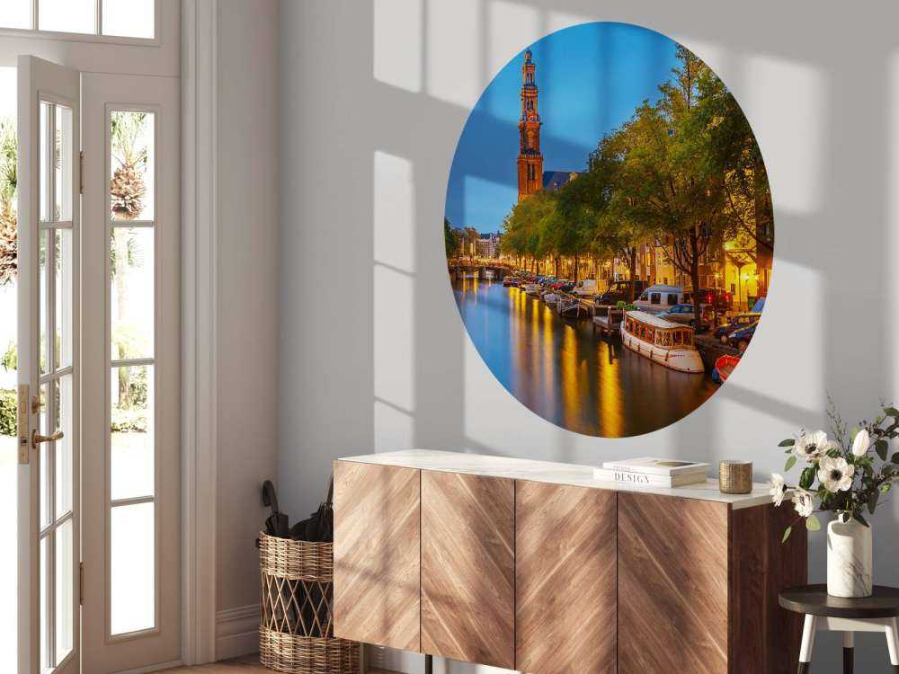 Kerk op de Prinsengracht in Amsterdam