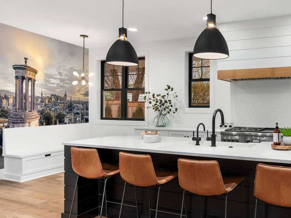 Uitzicht over Edinburgh