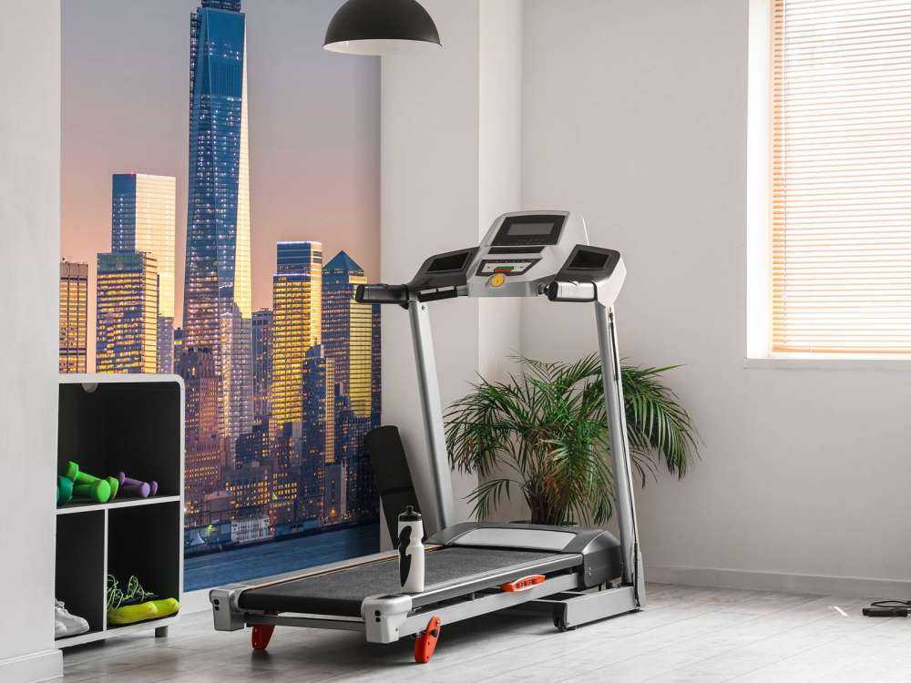 Zonsondergang bij New York