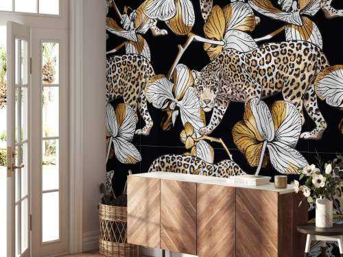 Jaguars tussen de orchideeën