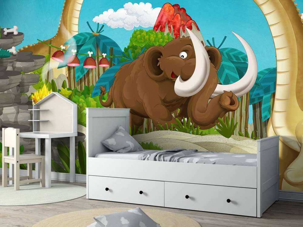 Dino's en een mammoet