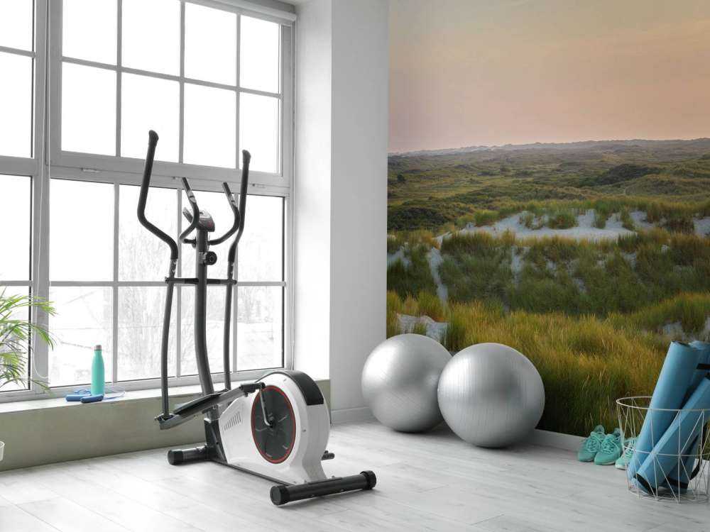 Zonsondergang in de duinen