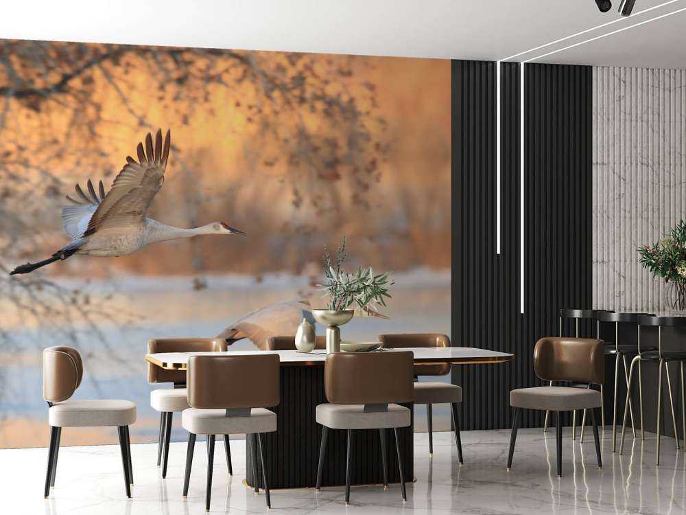 Vliegende kraanvogels