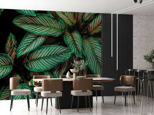 Abstracte groene bladeren