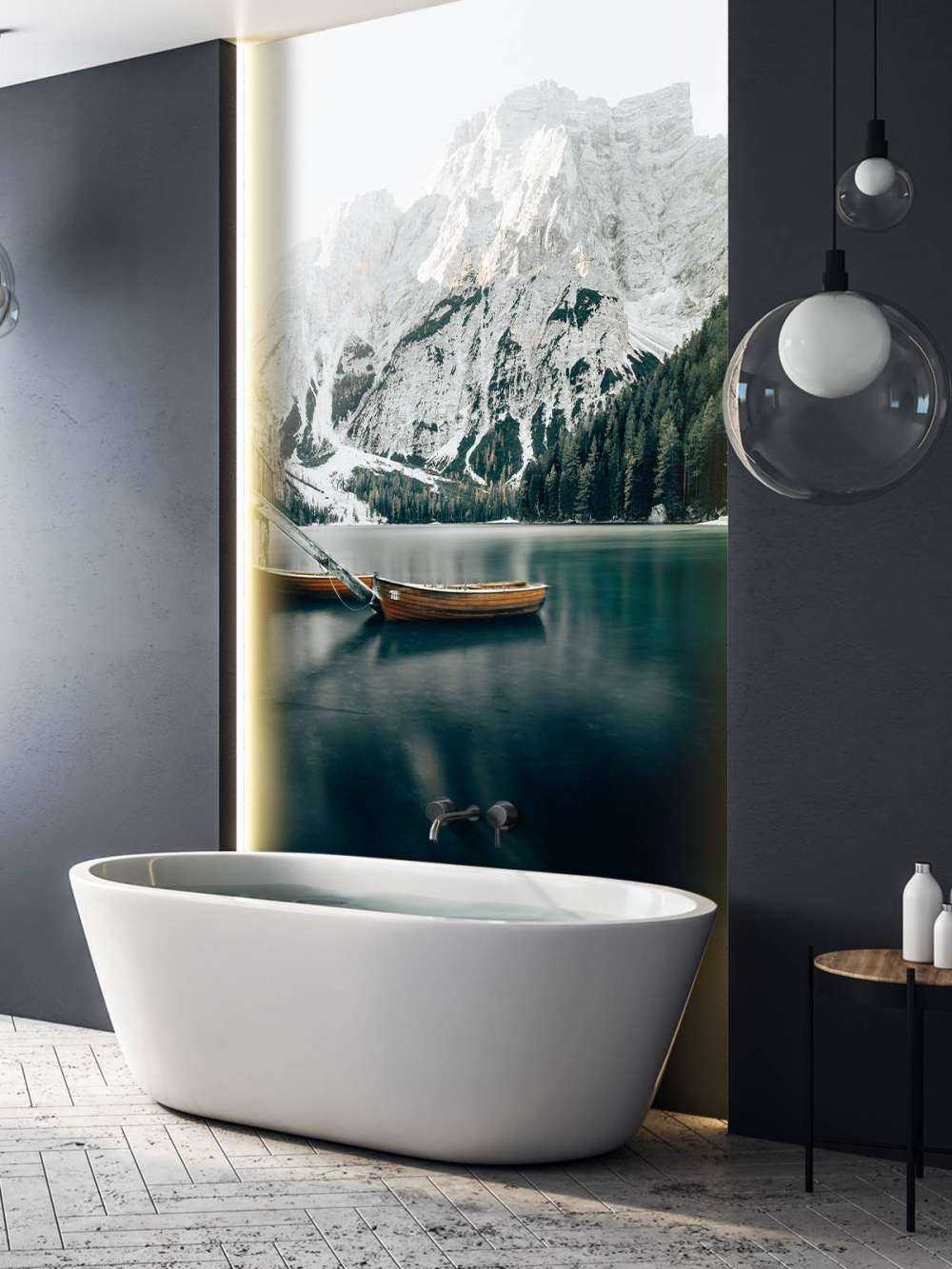 Een bevroren Lago di Braises