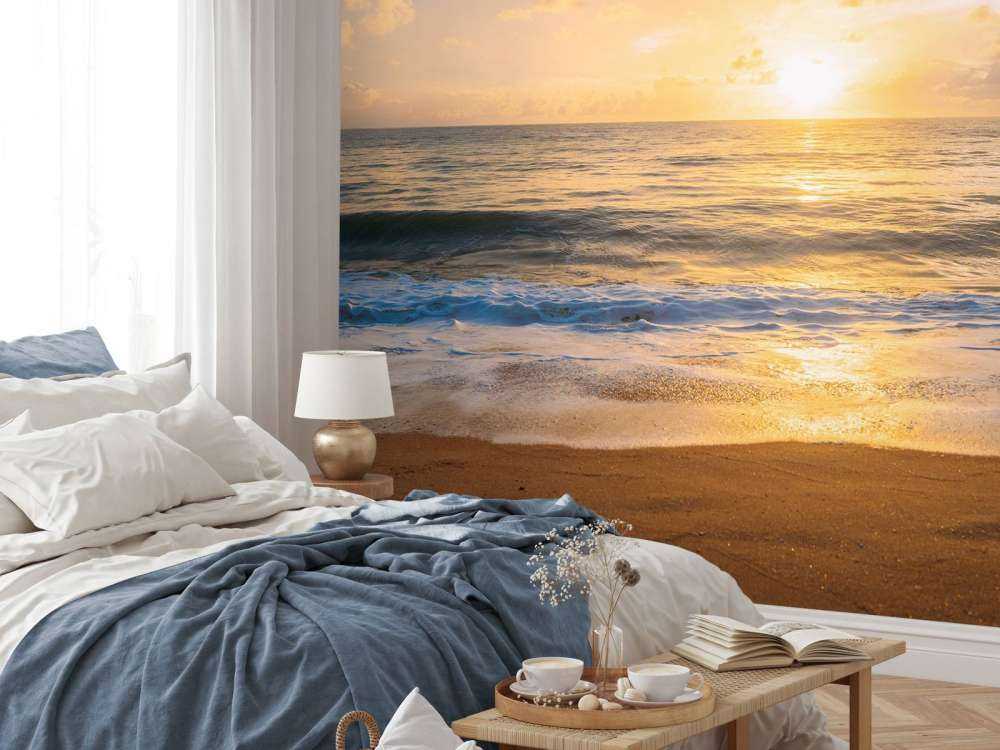 Kalmerende zee
