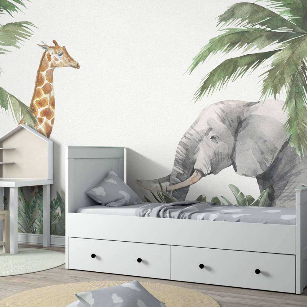 Kleurrijke jungle dieren