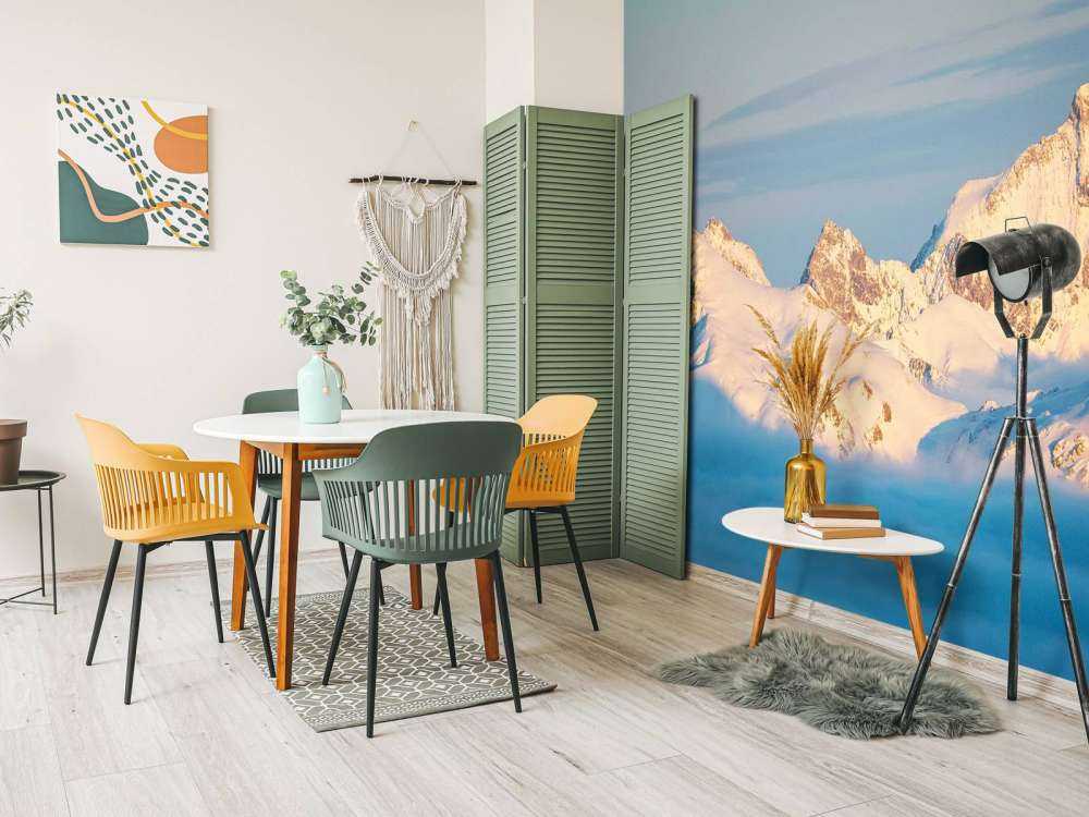 Gouden Gloed Op Bergtoppen