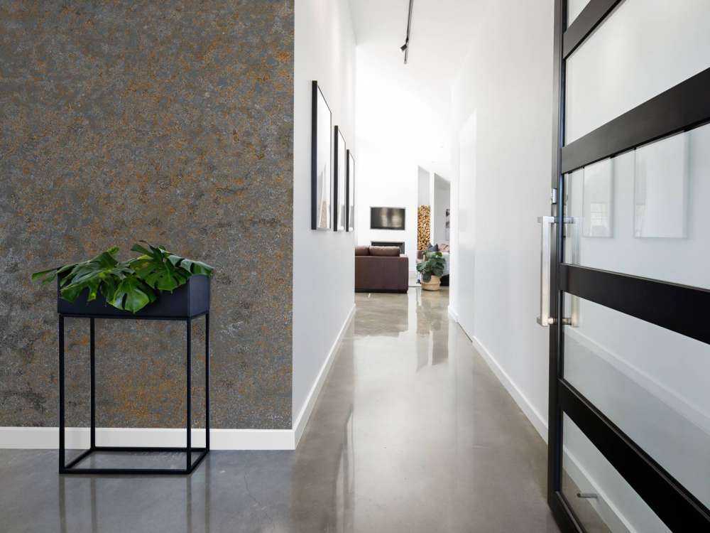 Ruw verweerd metaalpatina