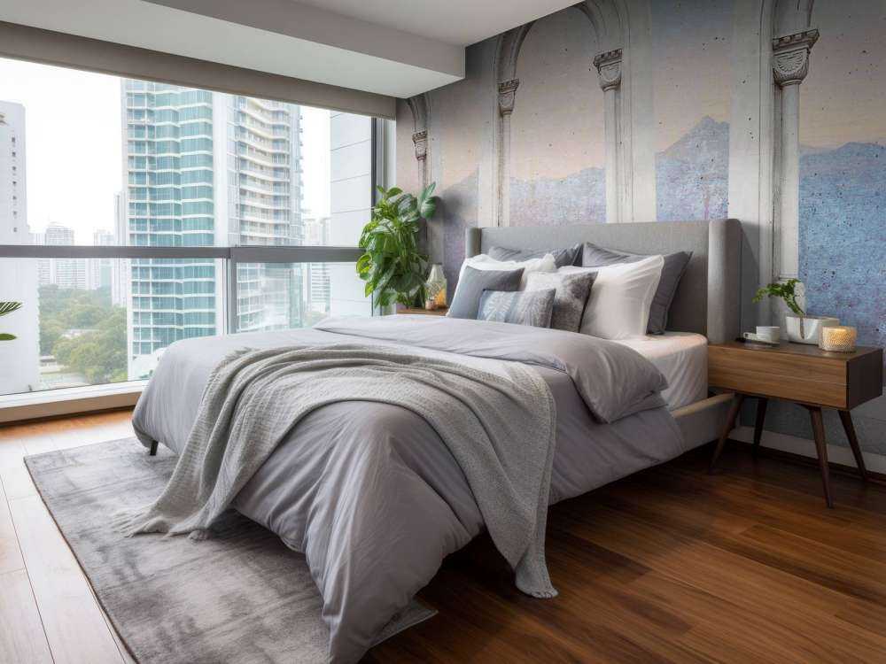 Klassieke bogen naar pastelhemel