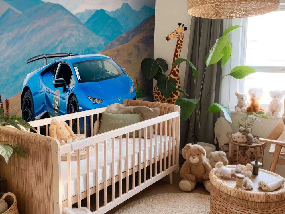 Lamborghini Huracán STO in de bergen