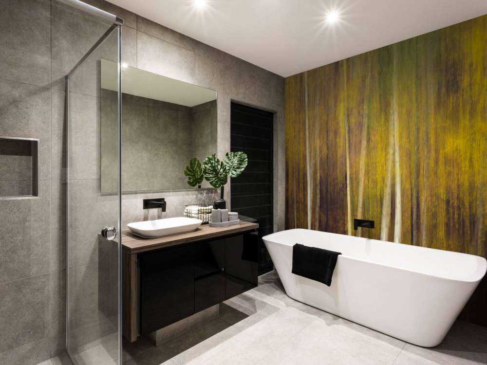 Herfstbos in Beweging