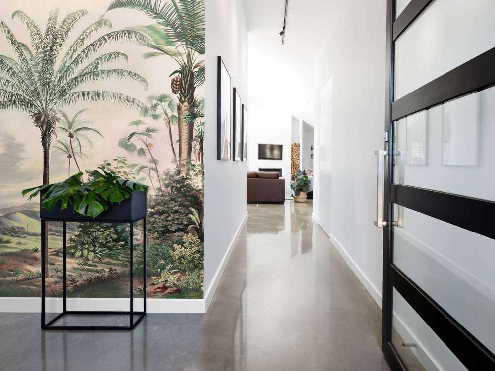 Romantic Tropics Dark Green