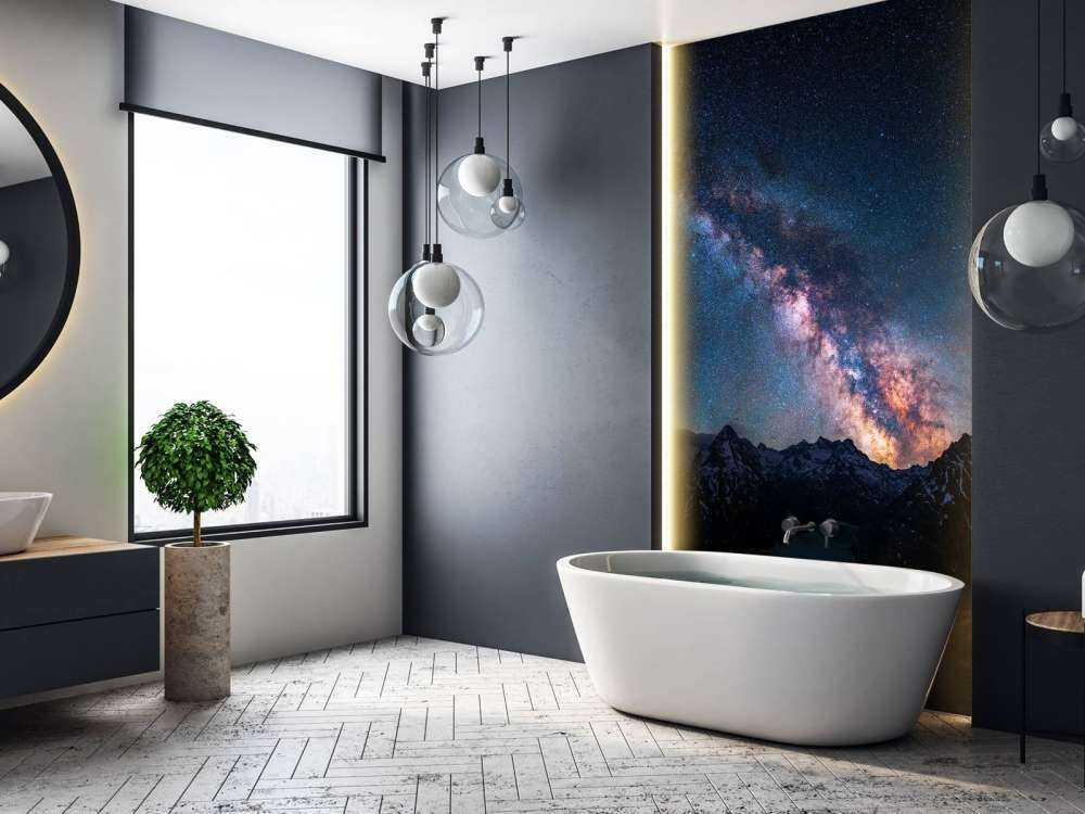 Melkweg boven bergmeer