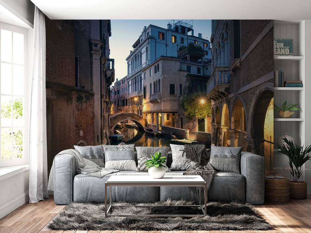 Avondglow over de Gracht