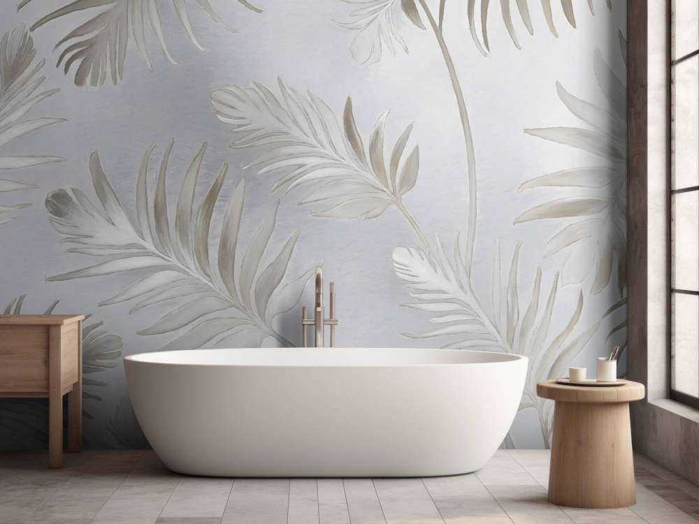 Golden leaves on dark Platinum