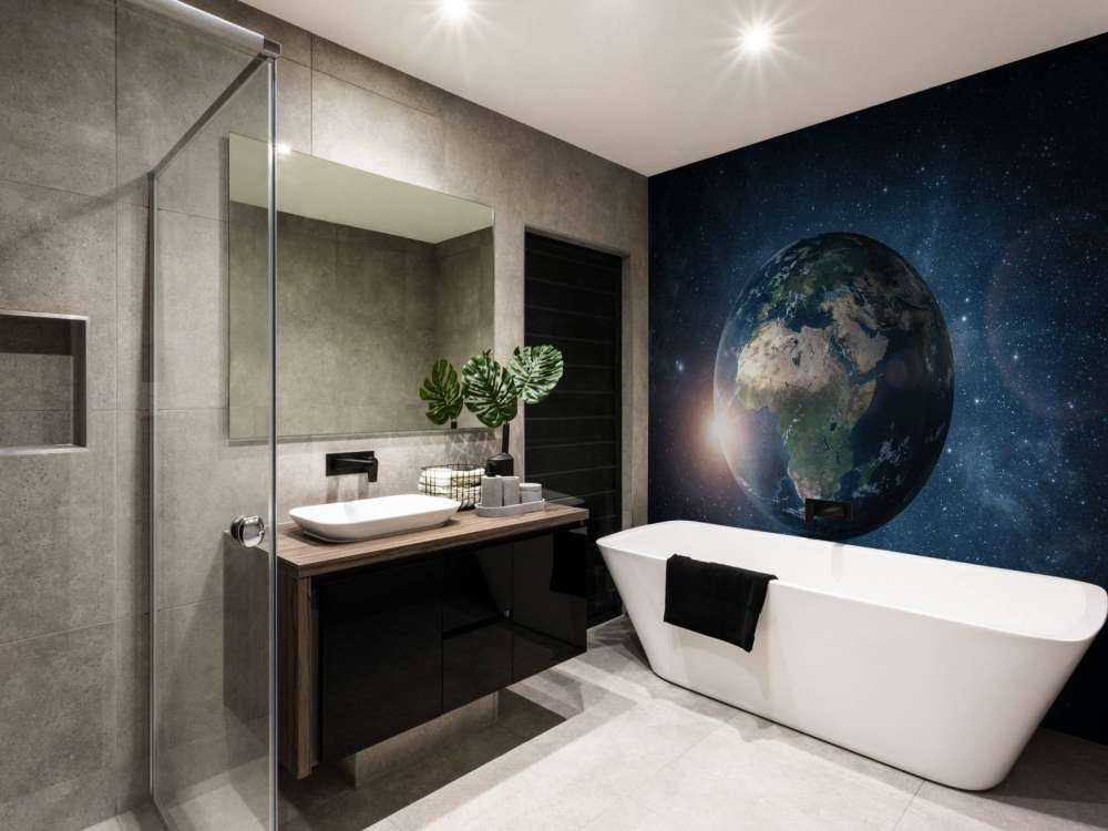 Uitzicht op de aarde