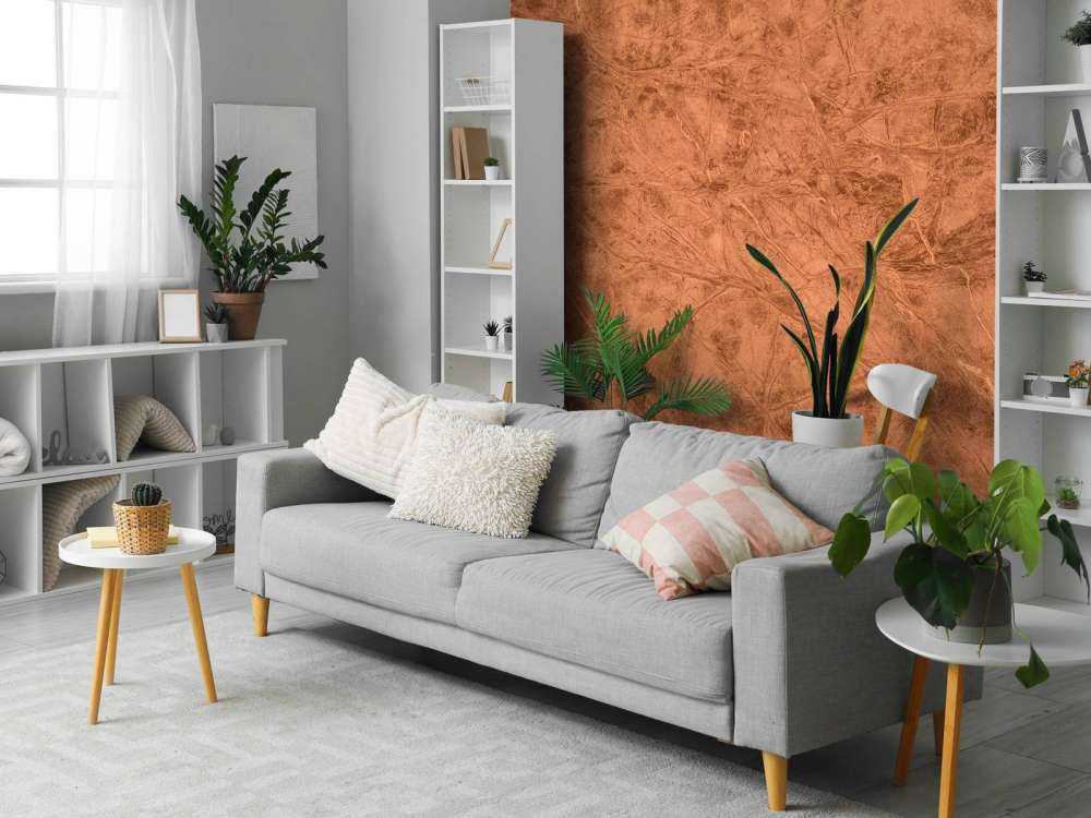 Terracotta met lijnen