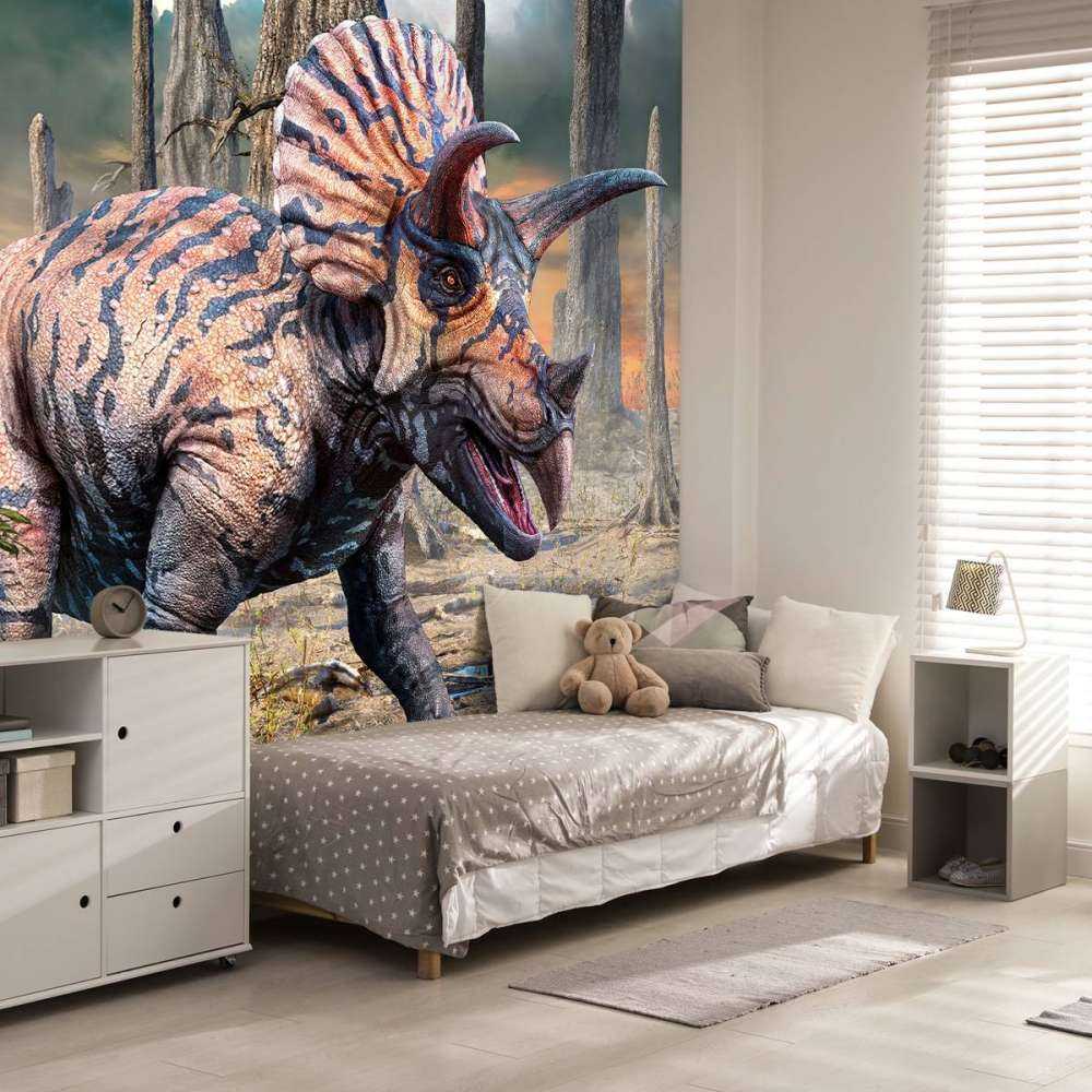 Torosaurus in een verlaten gebied