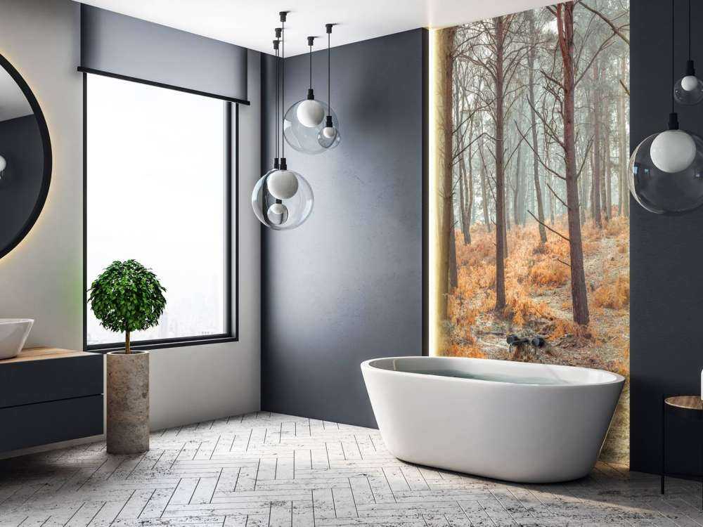 Bos tijdens de herfst