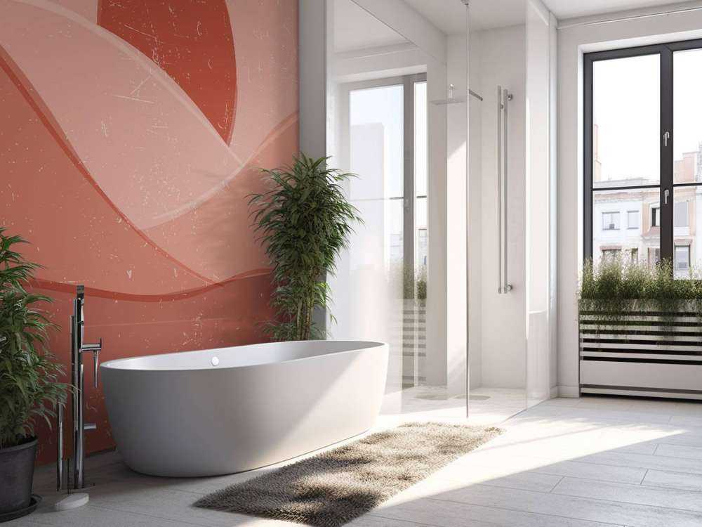 Rode golven voor de zon