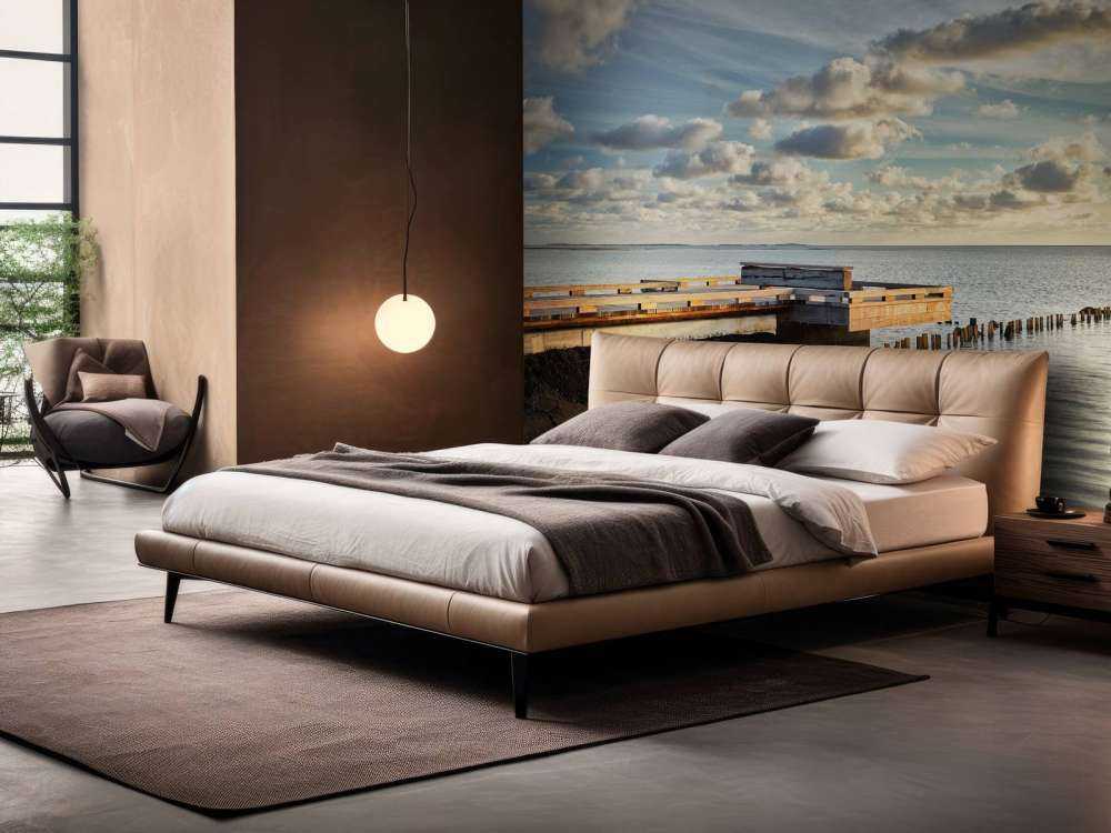 Steiger met mooie wolken